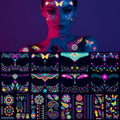 Luminous Temporary Tattoos Stickers