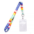 Economy Lanyard With Vinyl Id Holder