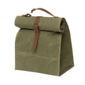 Waterproof Foldable Waxed Canvas Lunch Cooler Insulated Bag