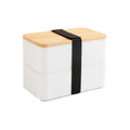 Wooden Double Layer Lunch Box