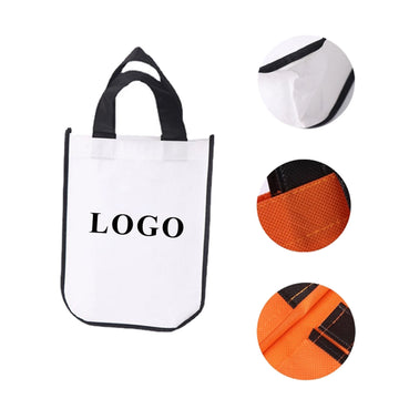 Laminated Shopping Tote Bag With Rounded Corners