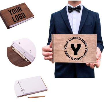 Wooden Personalized Guestbook