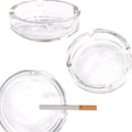 Clear Glass Exquisite Ashtray