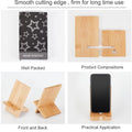 Detachable Phone Stand Made With Genuine Bamboo