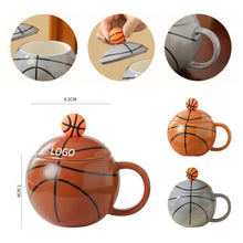 Basketball-Shaped Ceramic Mug