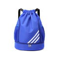 Drawstring Basketball Bag Backpack With Shoes Compartment