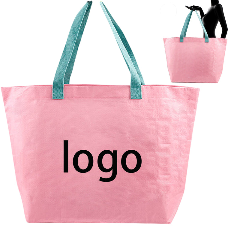 Laminated Woven Plastic Waterproof Tote Bags