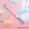 Novelty Hair Comb Pen with Diamond
