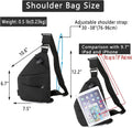 Anti-Theft Waterproof Small Sling Bag Chest Bag