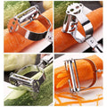 2-in-1 Stainless Steel Peeler Grater