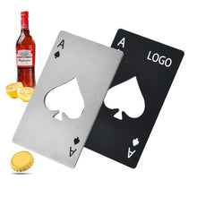 Ace Spades Bottle Opener