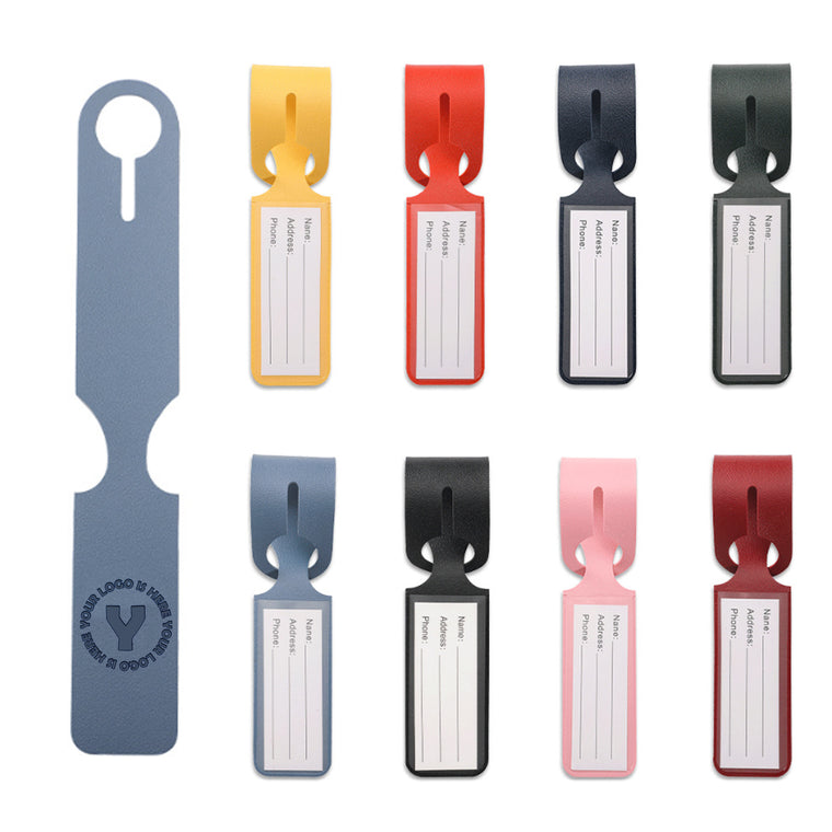 Leather Luggage Pendant Hanger Tag