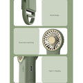 Portable Handheld Mini Fan Desk Fan 1200mAh
