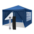 10x10' Pop Up Canopy Tent( Full Roof + 4 Full Walls )