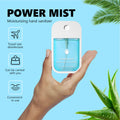 Power Mist Hydrating Hand Sanitizer Spray Travel Size 45ml