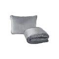 Travel Plane Flannel Blanket And Pillow Two-In-One