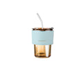 14-Oz Coffee Cup With Lid And Straw