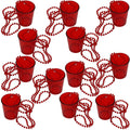 Festive Libations Party Beaded Necklace Glass