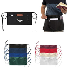 Waist Apron With 3 Compartment Pouch