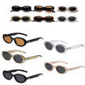 Retro Oval Sunglasses