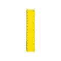 15cm Colorful Transparent Plastic Ruler