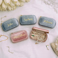 Velvet Mini Jewelry Box