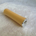 Bamboo Wood Round Tube Power Bank