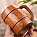 12 Oz. Wooden Beer Mug With Handle