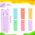 6 Color Cute Highlighter Set Kids Painting Office Supplies