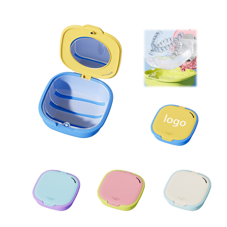 Braces Storage Box With Mirror