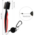 Retractable Golf Club Cleaner Brush