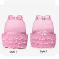 Kids Cute Ballet Dance Bag/ Dance Backpack With Lace Edge