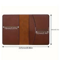 Leather Passport Holder Travel Wallet