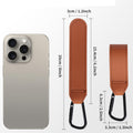 Leather-style Baby Stroller Hooks