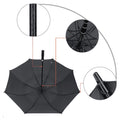 Automatic Open Vented Canopy Golf Stick Umbrella