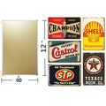Retro Aluminum-Iron Sheet Wall Decorative Poster & Mural