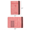 Pu Leather Passport Holder