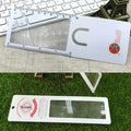 Pvc Bookmarker Magnifier With Clip And Ruler