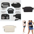 Waterproof Fanny Pack Cross Body Zipper Belt Bag