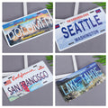 Custom Full Color Aluminum License Plate-6" x 12"