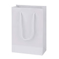 Matte Laminated Euro Tote Bag W/ Macrame Rope Handles