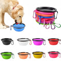 Portable Pet Folding Bowl Slow Food Bowl Hanging Dog Bowl