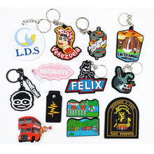 Pvc- 2D Custom Shaped Keychains