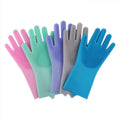 Silicone Dishwashing Gloves Abrasion Resistant Waterproof