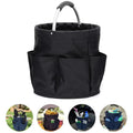 Collapsible Garden Bucket Tool Bag With 6 Outer Pockets