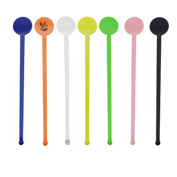 Custom Plastic Drink Stirrer Or Stir Stick Muddler