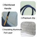 Small Lunch Tote Bag Eye-Catching Color