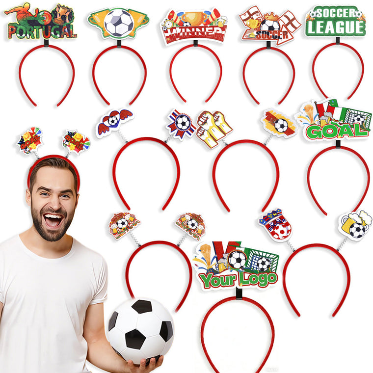 Custom 2026 World Cup Party Hair Accessories