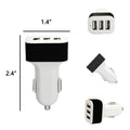 3 Port Usb Car Charger Adapter