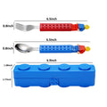 Creative Building Block Utensils For Kids